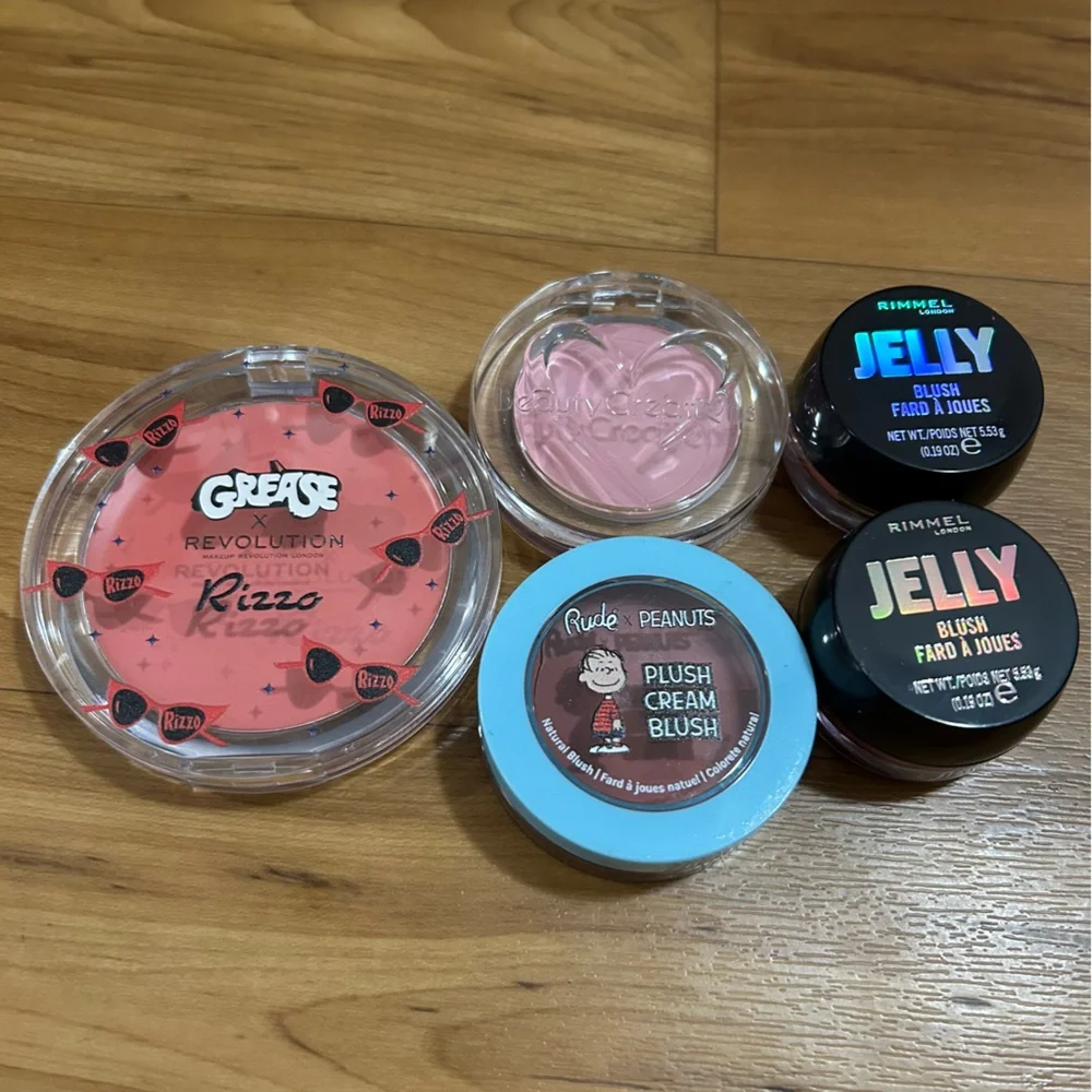 Drugstore Cream and Jelly Blush Set